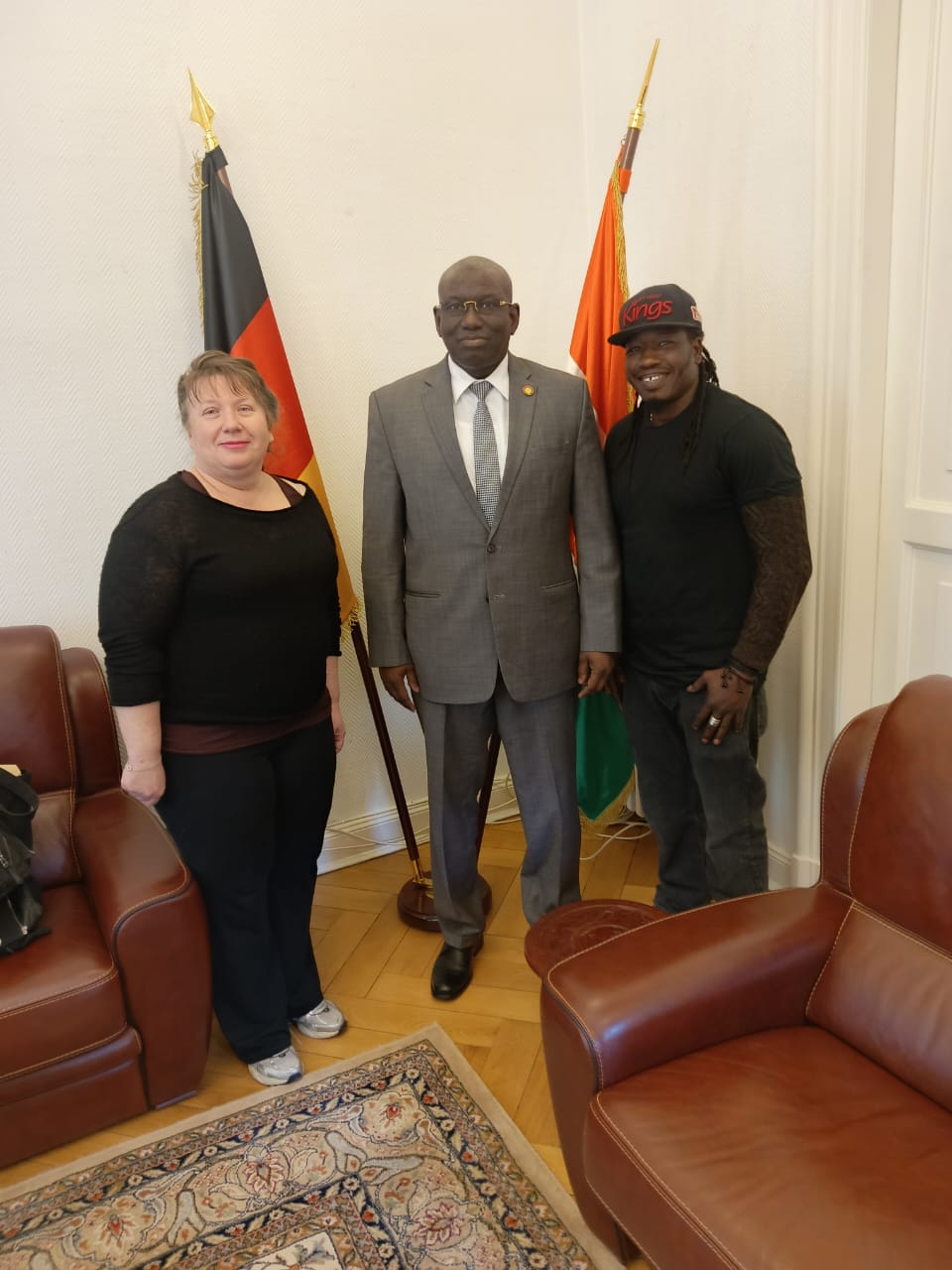 Visite de la diaspora d'Hambourg
